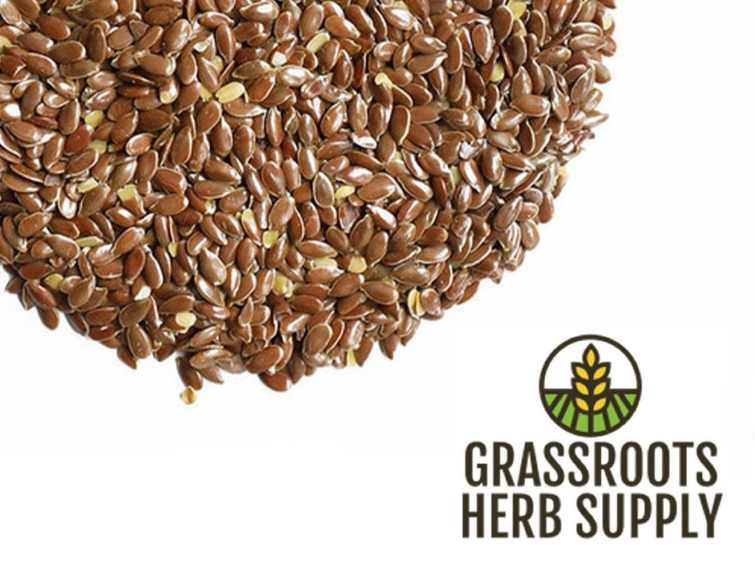 Flax Seed, Whole linum Usitatissimum Etsy