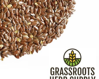 Flax Seed, Whole (Linum usitatissimum)