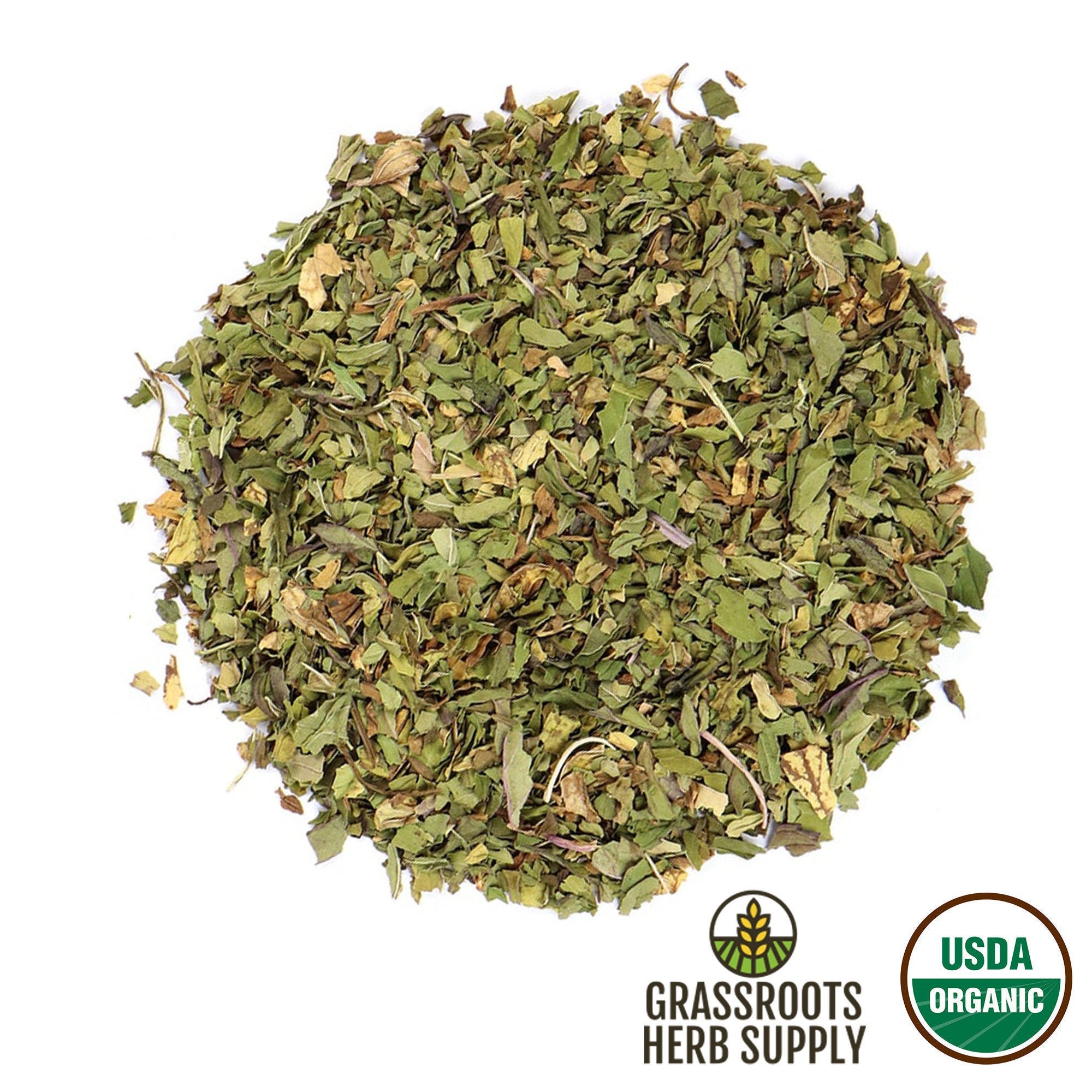 Organic Peppermint Leaf, c/s (Mentha piperita)