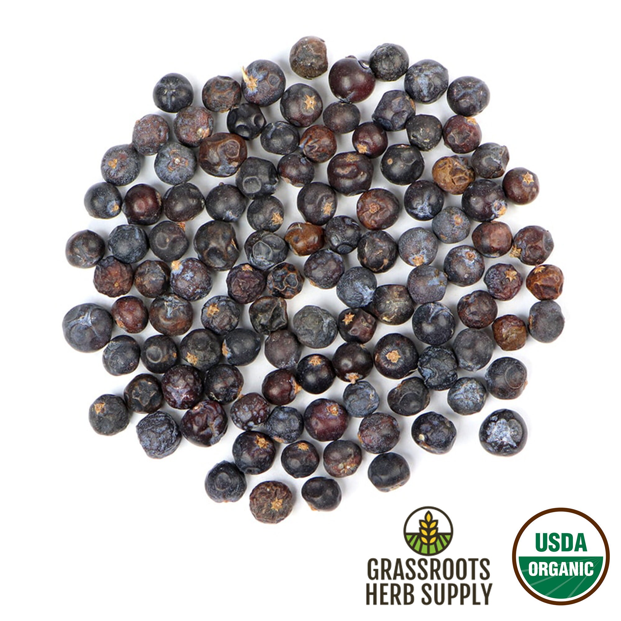 Organic Juniper Berry, Whole (Juniperus communis)