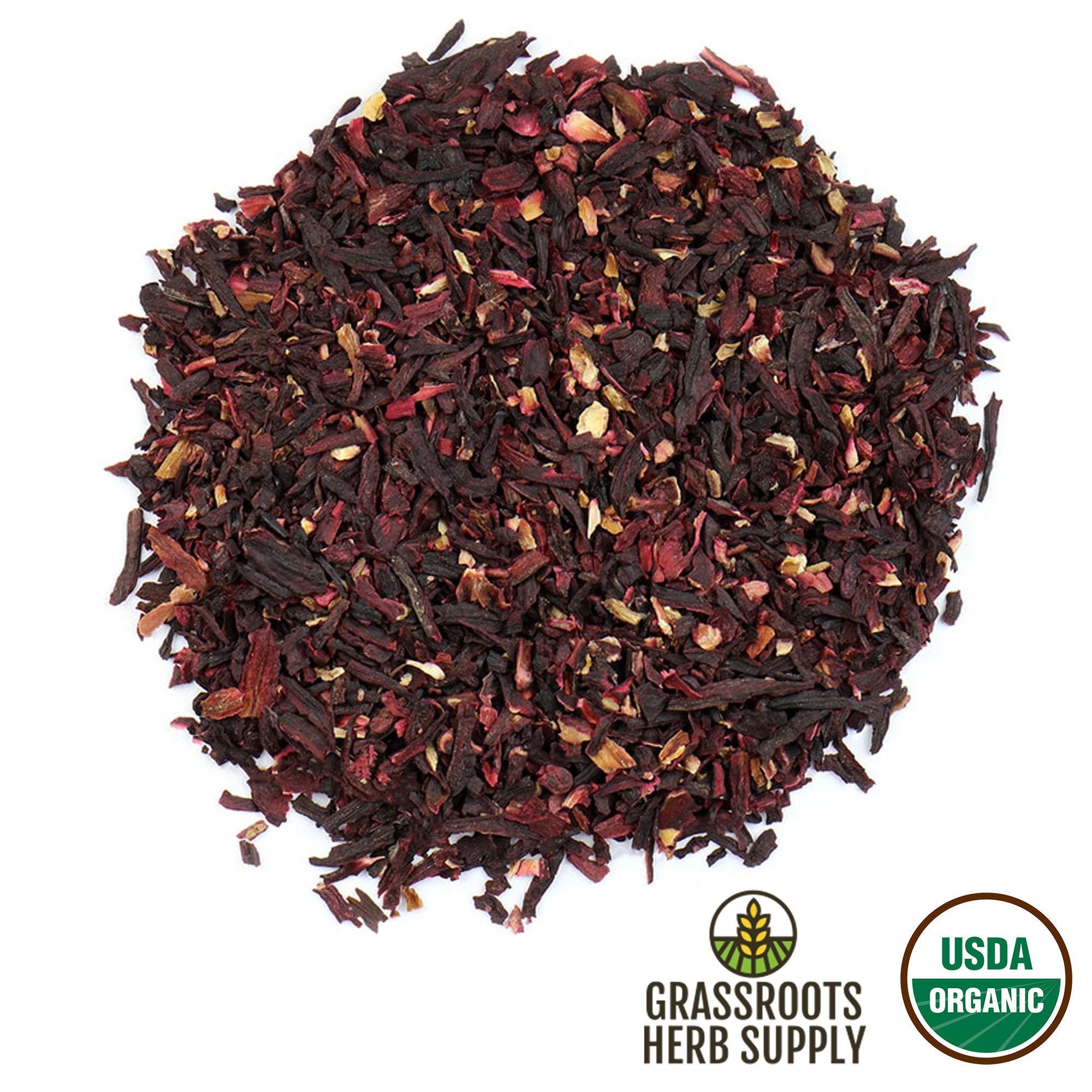 Organic Hibiscus Flower, c/s (Hibiscus sabdariffa)
