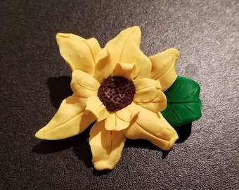 Sunflower pin for Ukraine Relief