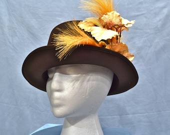 Brown Beauty Hat
