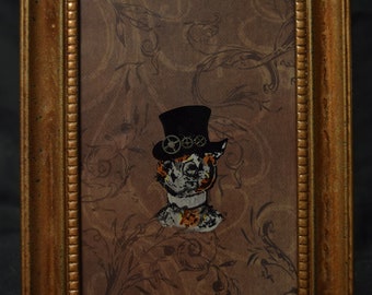 Mr. Fancy Cat print and wall decor