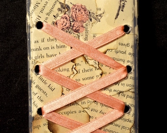 Corseted mobile phone case
