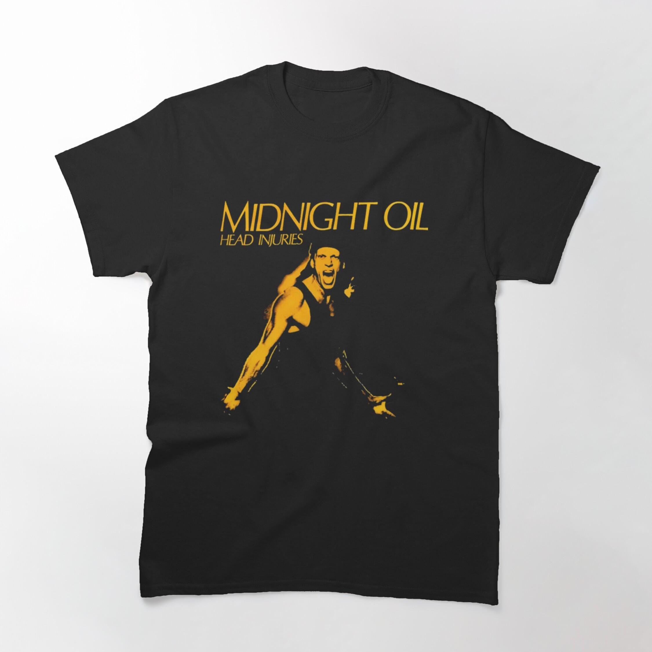 Vintage Midnight Oil T Shirt - Etsy