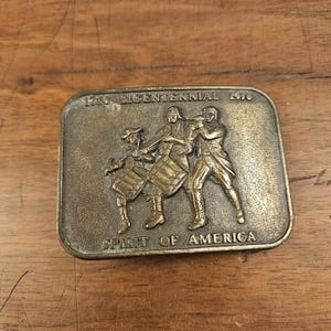 1776 1976 Belt Buckle - Etsy