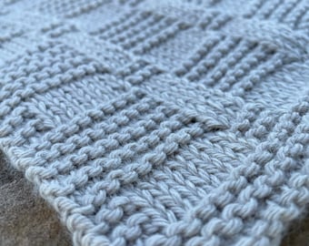 Creel Blanket Square PATTERN // Knitting PATTERN // PDF download