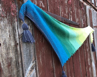 Tunisian Express Shawl PATTERN