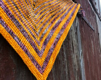 Dayspring Shawl Tunisian Crochet PATTERN