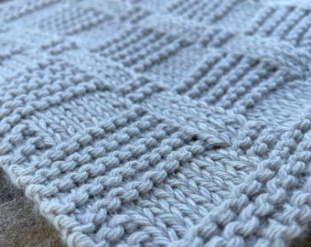 Creel Blanket Square PATTERN // Knitting PATTERN // PDF download