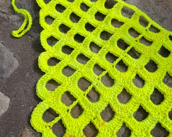 Honeycomb Breeze Bandanna Crochet PATTERN