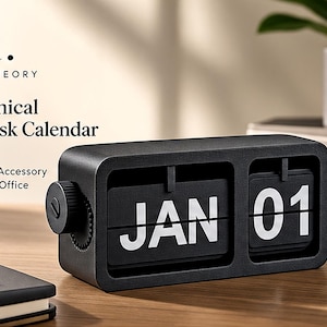 Mechanical Flip Desk Calendar