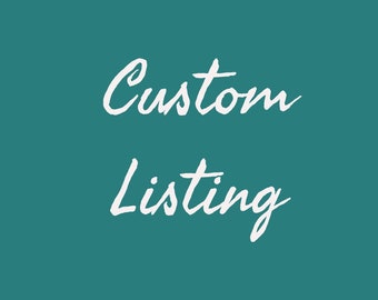 Custom listing for additional A0 page only