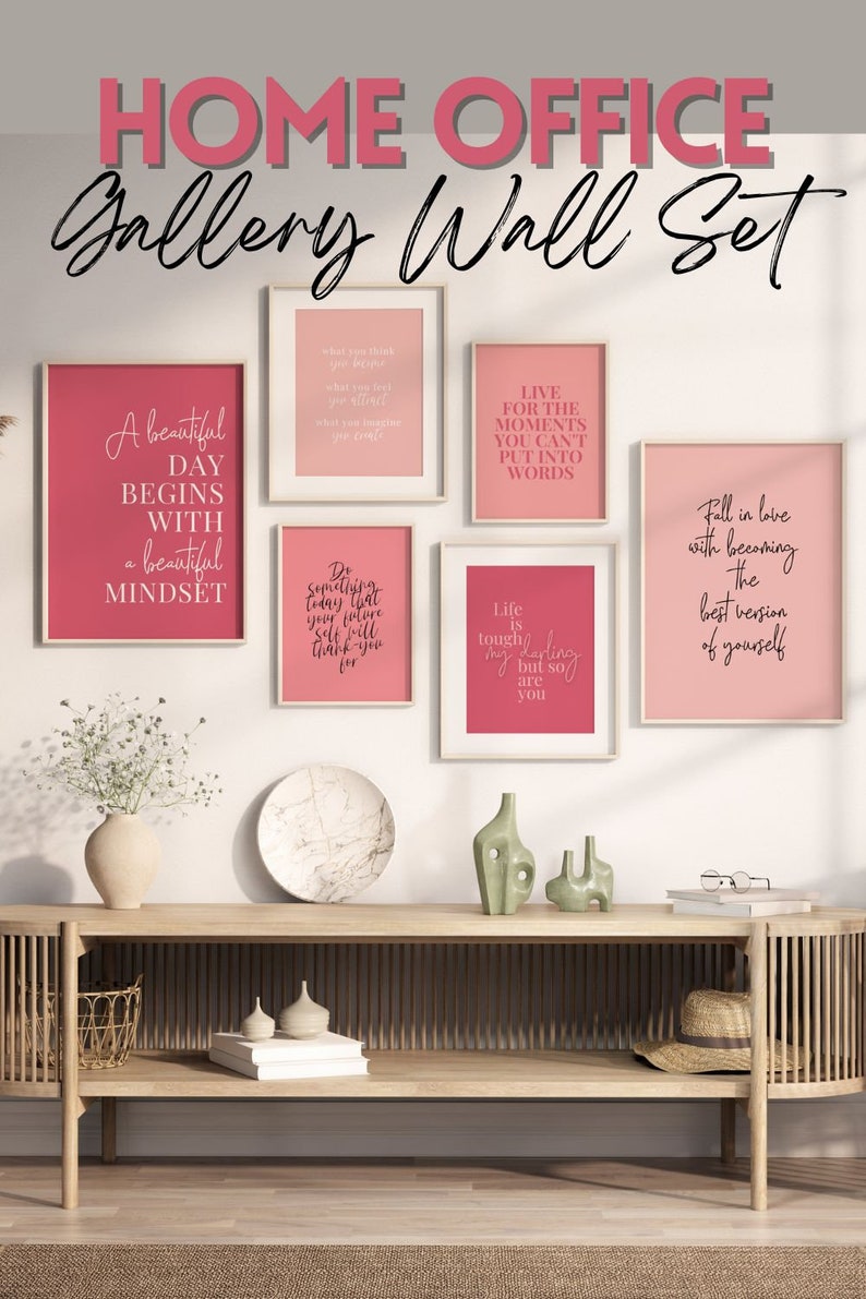 Home Office Gallery Wall Bundle