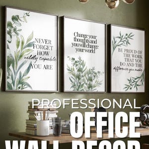 Professional Office Wall Decor