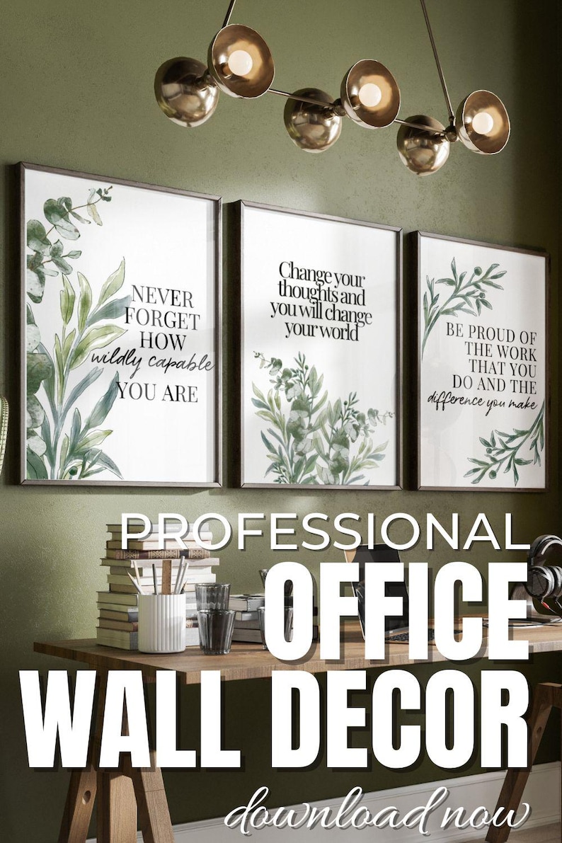 Professional Office Wall Decor