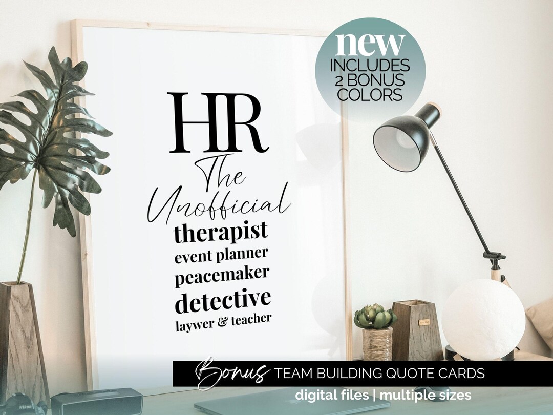 Hr Training Funny Hr Videos 30 HR Design Bundle Funny Hr Svg Human