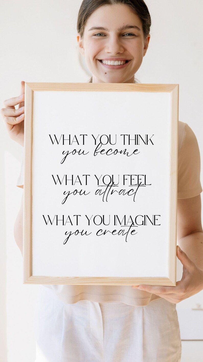 Inspirational Wall Art Women Office Wall Decor Women Etsy