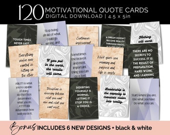 Printable Leadership Cards, Staff Encouragement Quote Cards for Workplace, Words of Encouragement Cards, Motivational Cards for Employees