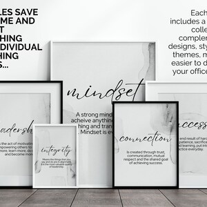 Success Wall Art for Workplace Decor