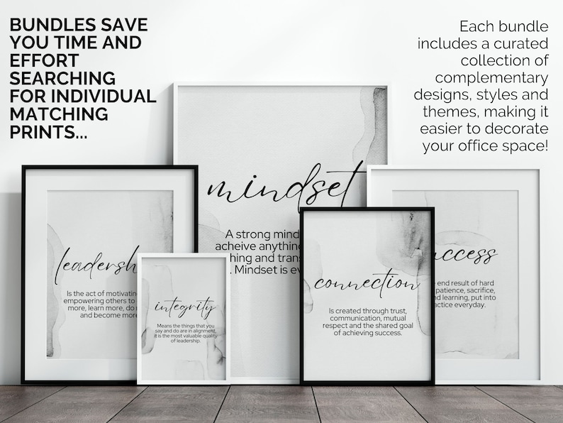 Success Wall Art for Workplace Decor