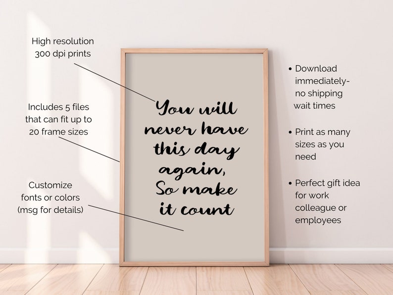 Printable Office Gallery Wall Art Sets, Professional Motivational ...