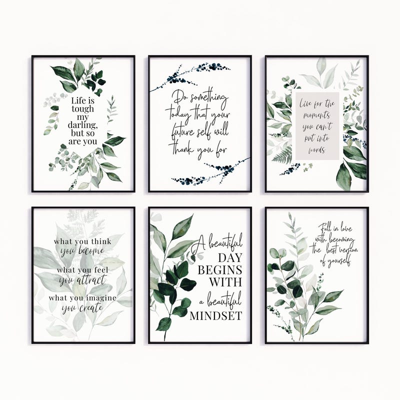 Gallery Wall Quote - Etsy