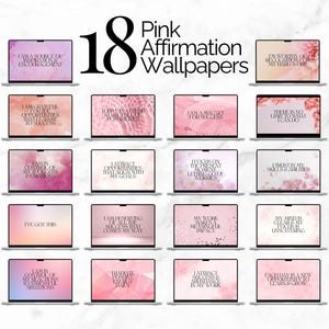 Pink Desktop Wallpaper Quotes Computer Background Cute Pink Desktop Backgrounds Motivational Girly Desktop Wallpaper Positive Affirmation