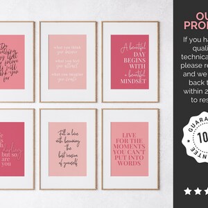 Quotes About Life Gallery Wall Set