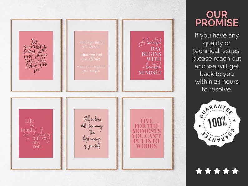 Quotes About Life Gallery Wall Set