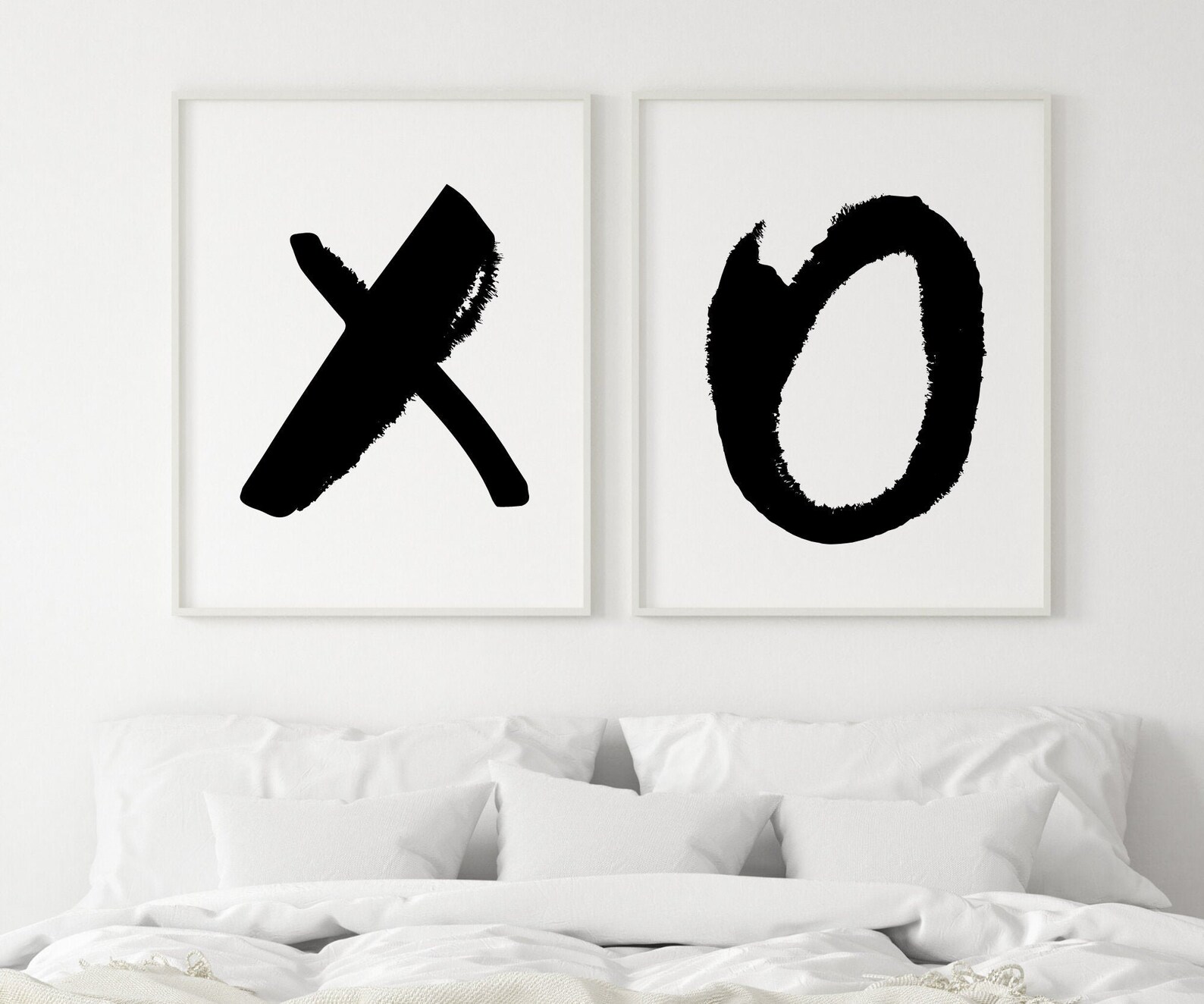 XOXO Wall Art Print Black and White Decor Printable Instant | Etsy