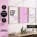 Pink Office Wall Art Office Decor for Women Inspirational Home - Etsy
