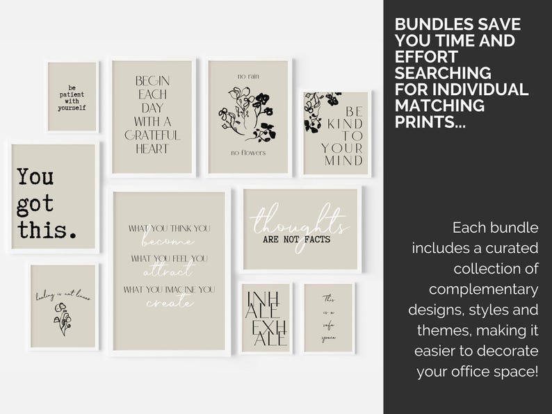 Therapy Office Decor Printable Counseling Office Art Women Mental ...