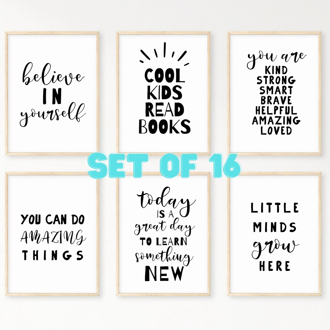 Homeschool Classroom Decor Printable Poster Inspirational - Etsy