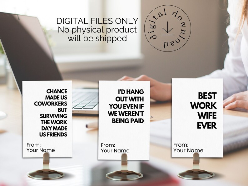 Sarcastic Employee Gift Tags