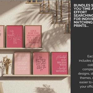 Pink Home Office Decor Feminine