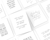 Inspirational Quote Cards Printable Affirmation Cards Digital Motivational Cards Small Inspirational Notecards Mood Board Inspiring Quotes