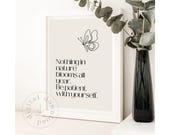 Therapy Office Artwork Self Growth Quote Motivational Print Uplifting Feminine Office Decor Inspirational Prints to Download Mindset Poster