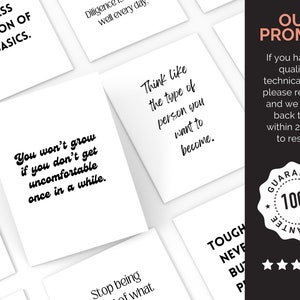 Leadership Quote Encouragement Cards Team Building Cards Printable ...