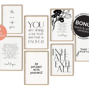 Therapist Office Decor Bundle Counseling Office Wall Art Printable ...