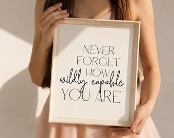 Bonitos accesorios de escritorio, póster con cita motivacional, impresión de positividad para el trabajo, cita inspiradora para oficina, escritorio de cubículo o decoración de pared.