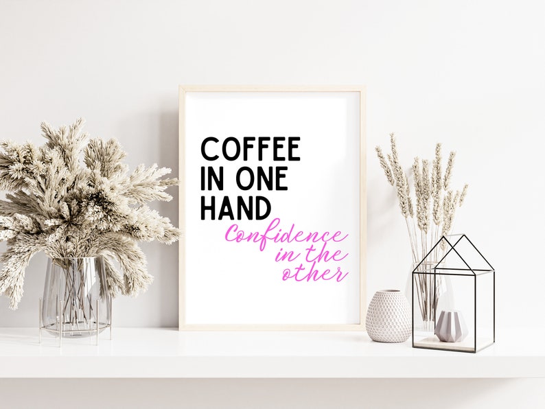 Pink Office Wall Art Office Decor for Women Inspirational Home Etsy