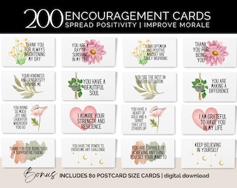 Encouragement Quote Cards Printable Positive Affirmation Cards Coworker Gratitude Cards Positive Quotes for Teachers Kindness Cards Digital