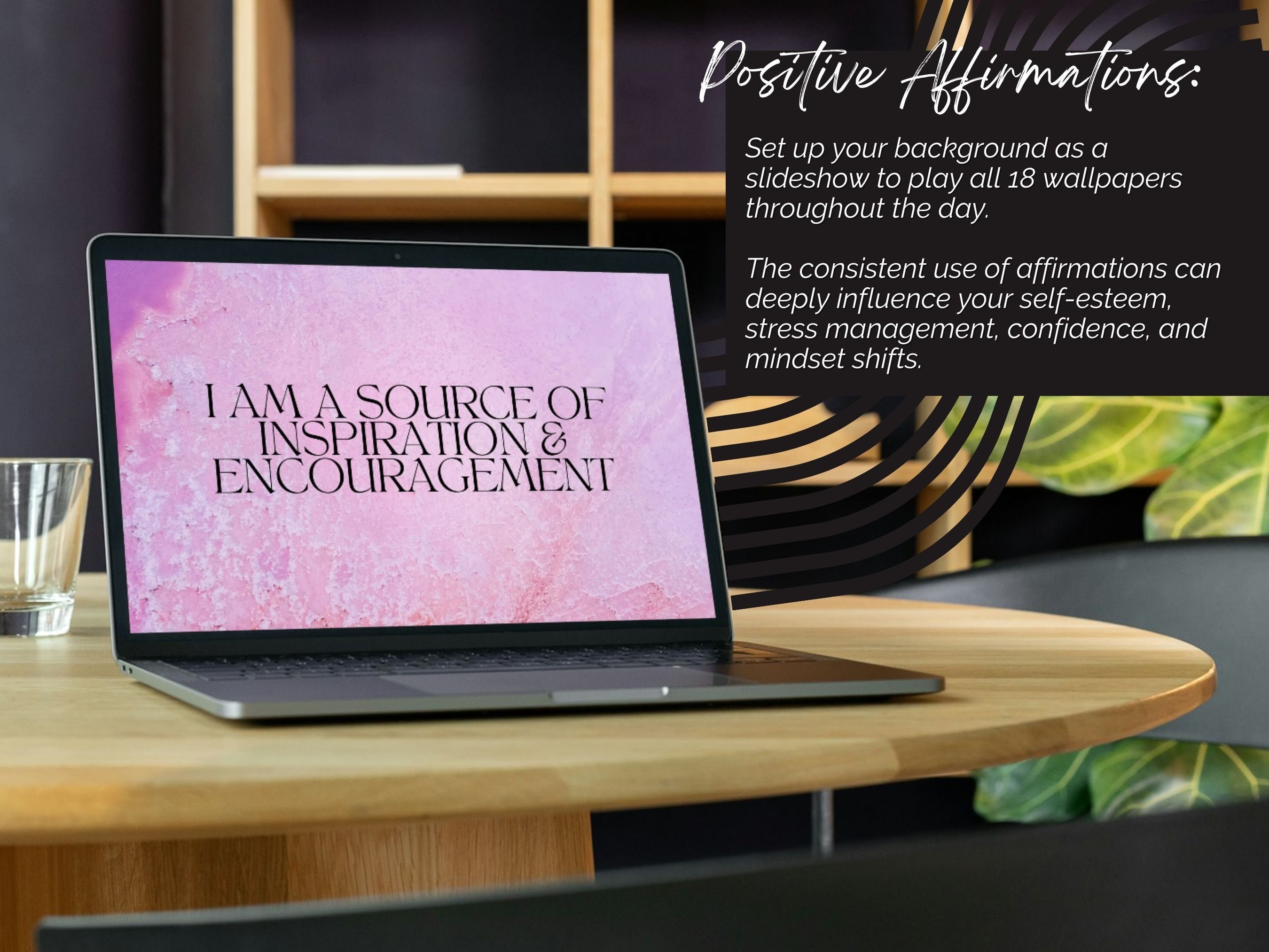 Fondo de pantalla de escritorio rosa con citas, fondo de computadora,  lindos fondos de escritorio rosas, fondo de pantalla de escritorio femenino  motivacional, afirmación positiva - Etsy México, image size:2700x2025