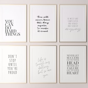 Inspirational Quotes - Etsy