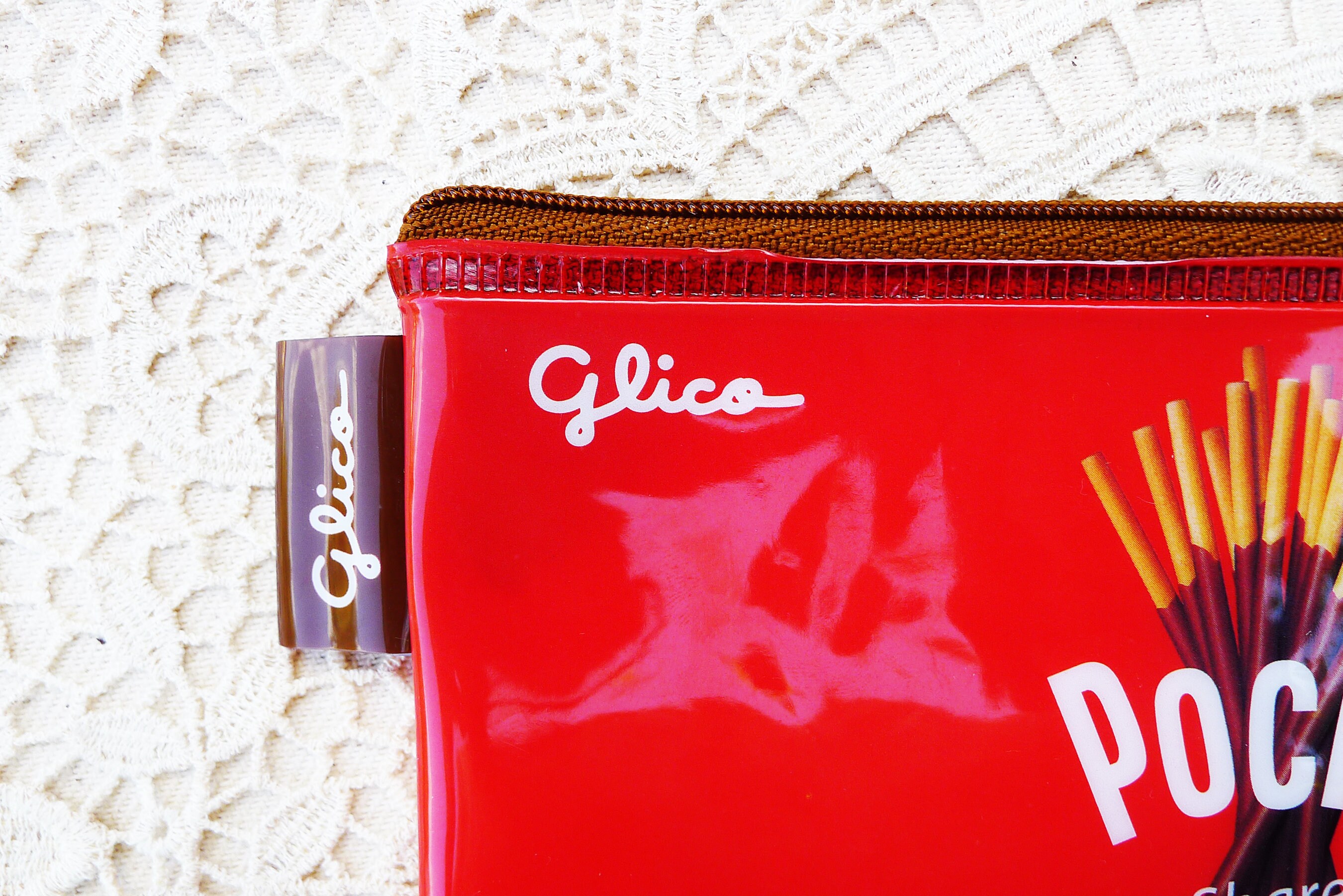 Super Cute Deadstock Japanese Glico POCKY Pvc Pencil Case