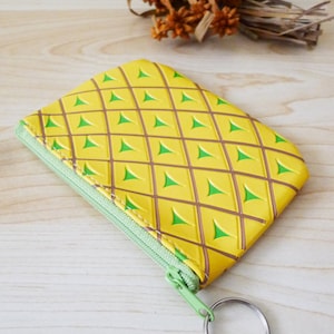 ANANAS kleines Etui, Kleingeld Etui, Kleingeld Etui, Kosmetiktasche, kawaii Muster, kawaii, miniatur Etui, mini Tasche, mini Tasche, mini Tasche,