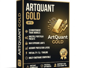 ArtQuant Gold MT5 V3.2 | Forex Trading Robot for MetaTrader | Instant Delivery