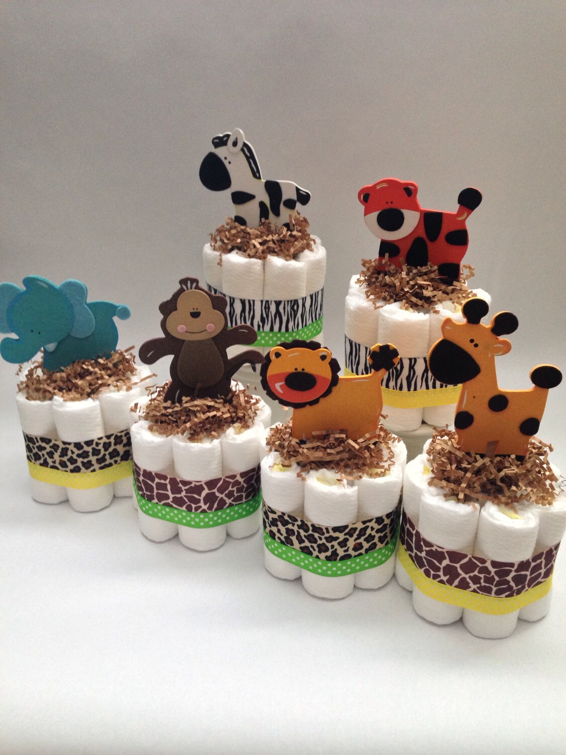 Baby Shower Cakes Made With Nappies